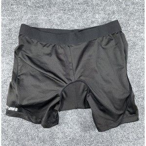 Nooyme Padded Cycling Shorts Women's Size XL Black Stretch Lightweight‎ NWOT